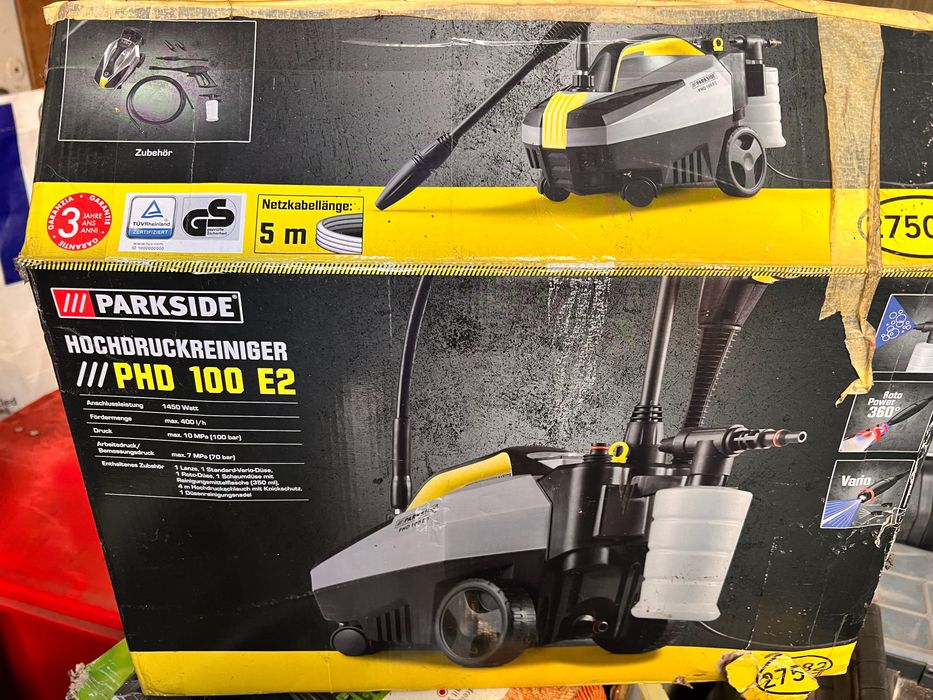 Myjka ciśnieniowa parkside phd 100 e2