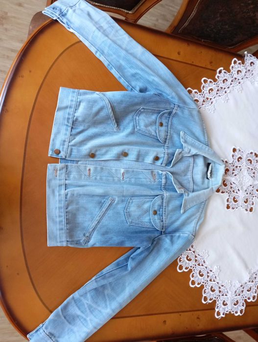 Вінажна Маьтійська джинсова куртка часів совдепії унісекс