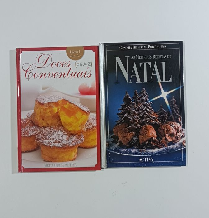 Lote dois livros de Culinária