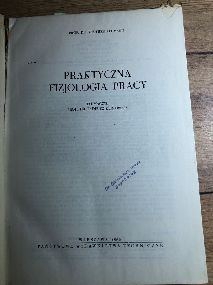 Praktyczna fizjologia pracy