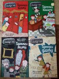 16 książek z serii "Biuro detektywistyczne Lassegi i Mai"