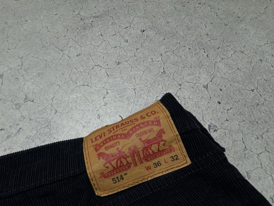 Вельветоввые Штаны Джинсы Levis Strauss 514 36x32 Оригинал Идеал