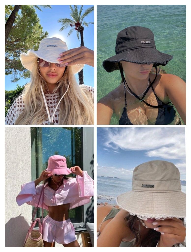Панама Jacquemus. Жіноча панама жакмюз