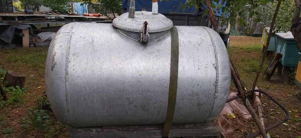 Алюмінієва бочка, емність  для зберігання або транспортування , 600 л