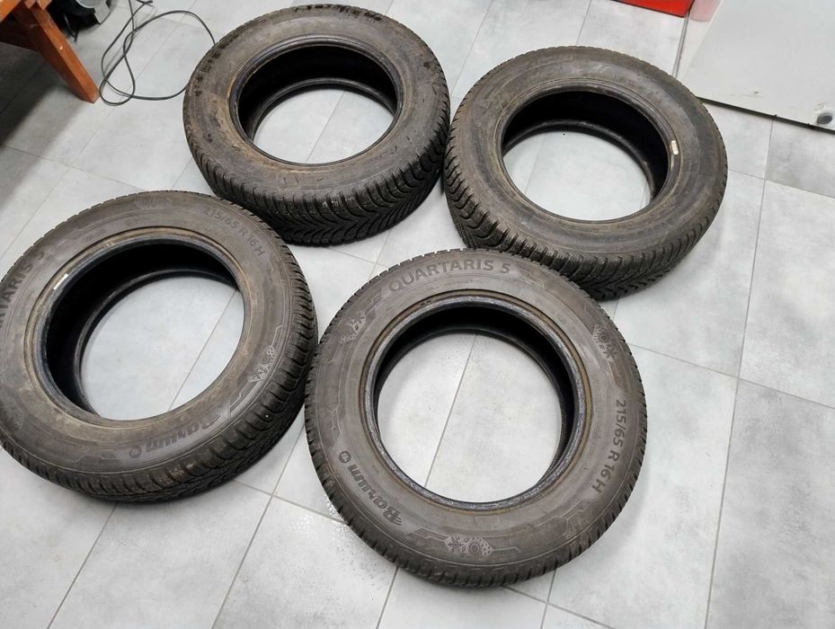 Opony zimowe 215x65r16 Barum& Michelin 2022