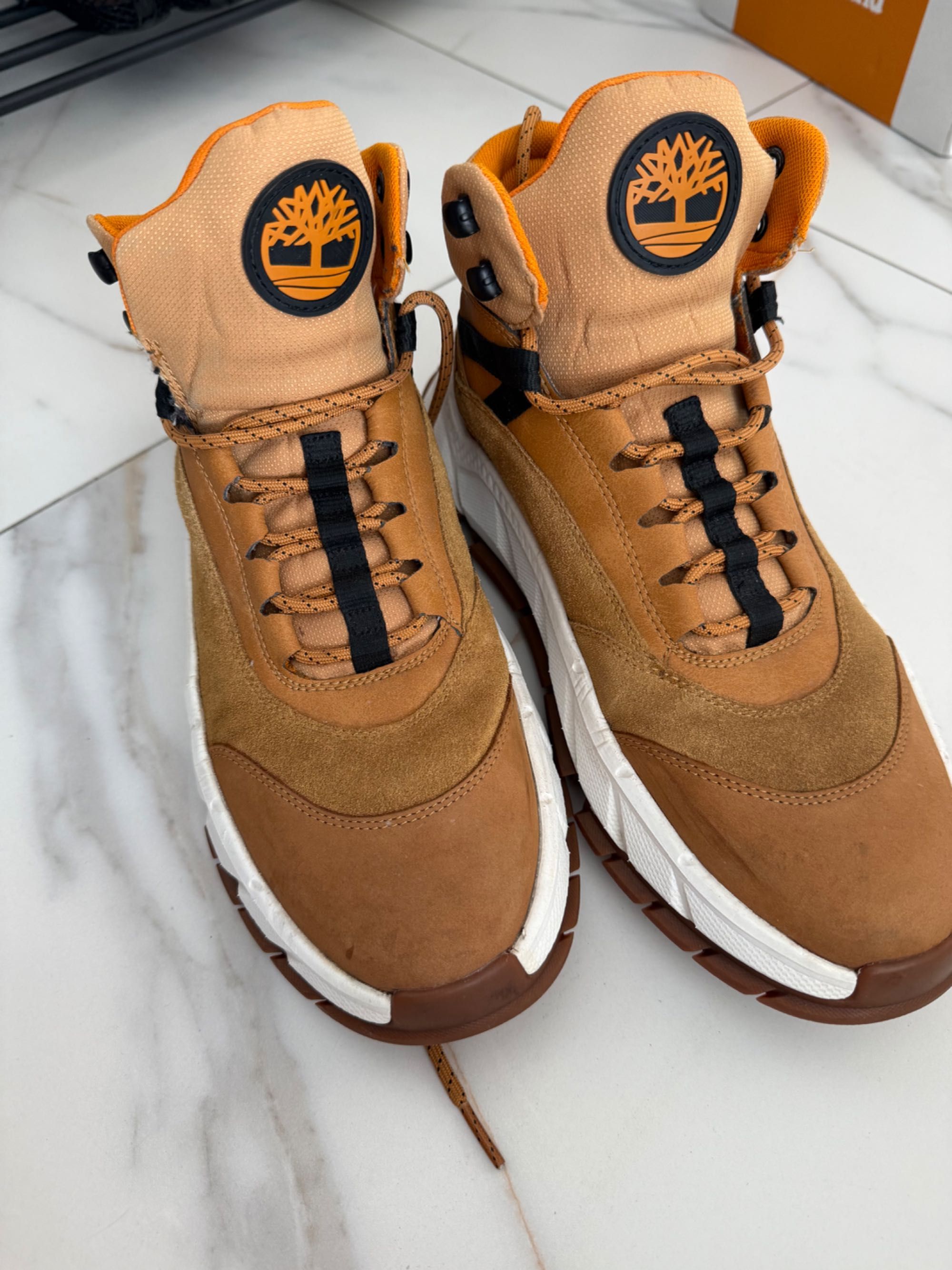 Buty Timberland TBL Turbo Mid Hiker Wheat Nubuck – r. 44 (EU)