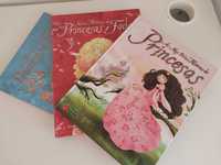 3 Livros de Histórias de Princesas e Fábulas