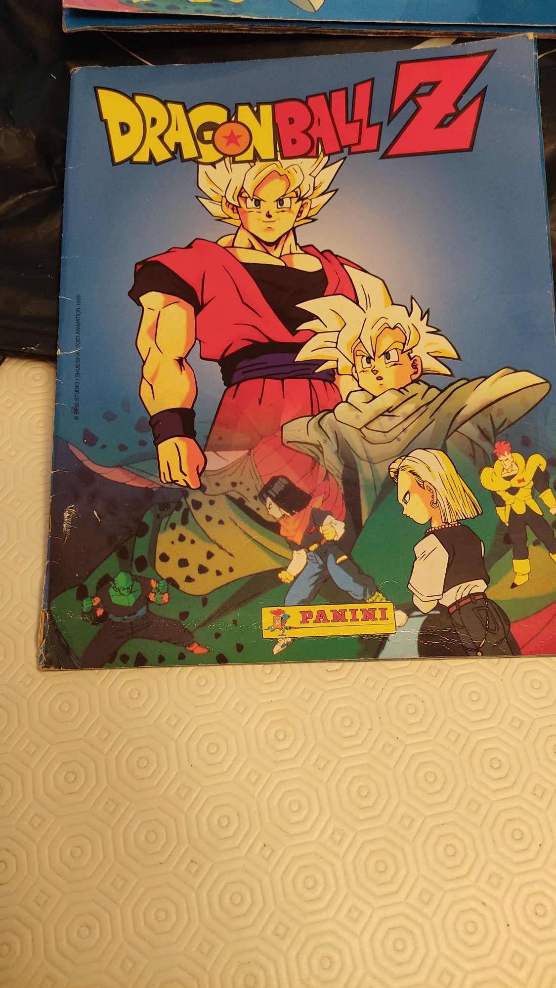 Dragon Ball Z caderneta Panini (1989) anos 90 completa