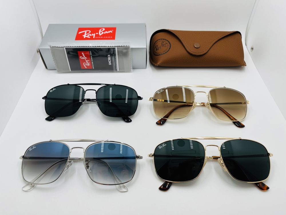 Солнцезащитные очки Ray Ban The Colonel 3560 57мм стекло (mix)