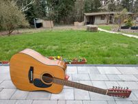 Gitara 12 strunowa SM Korea gitara akustyczna Ovangkol !! Dwunastka