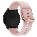 Silicone Strap TYS opaska do smartwatcha zegarka uniwersalna 20mm różo