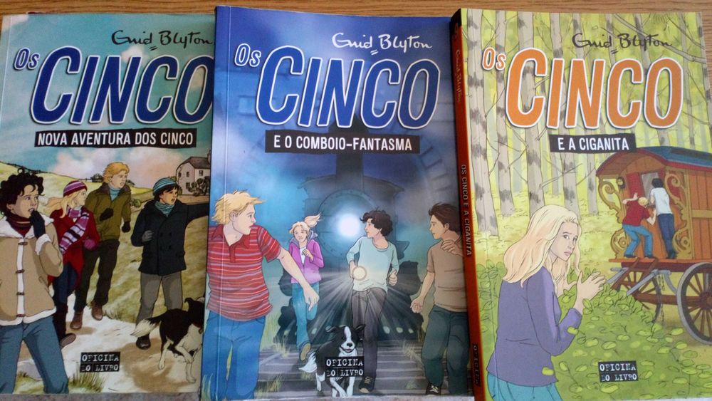 Os cinco, Enid Blyton