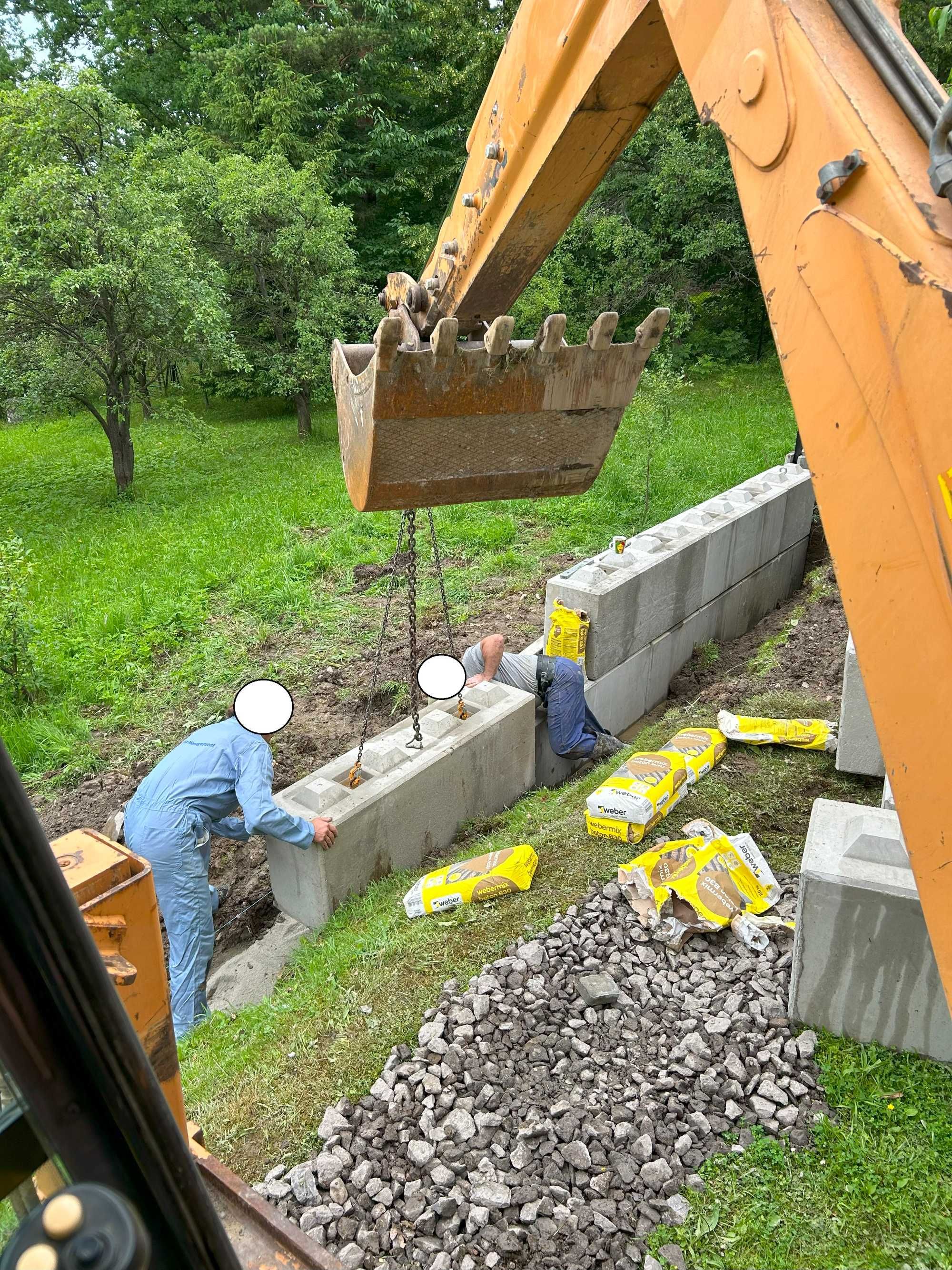 Usługi koparko ładowarką i minikoparką