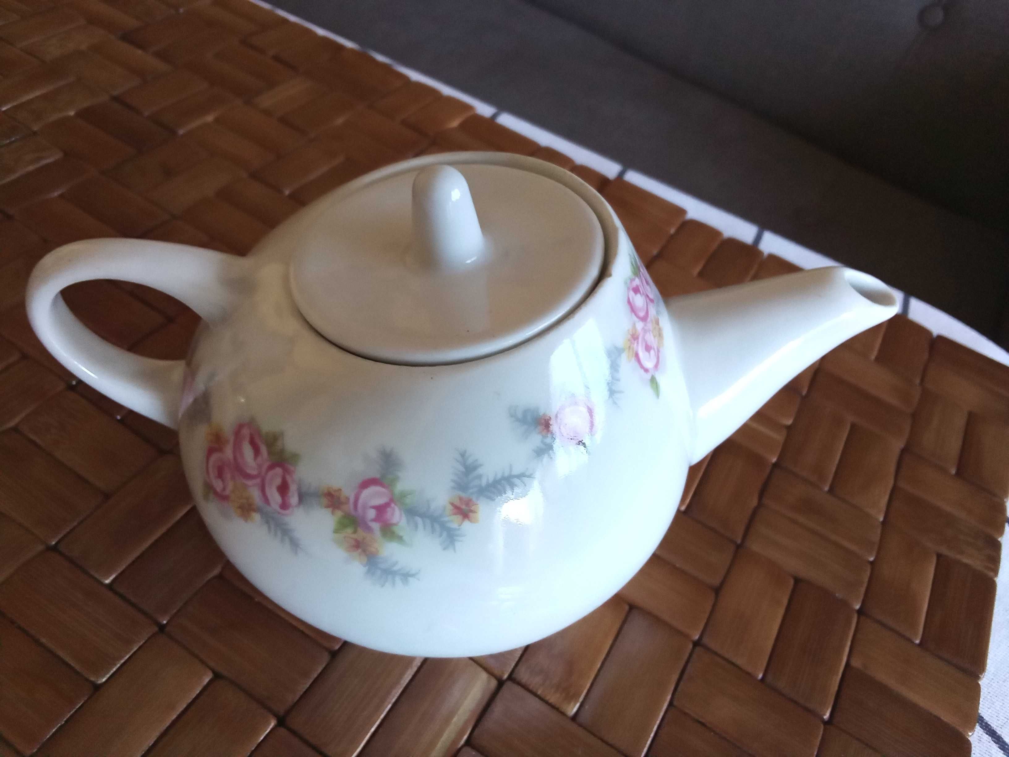 Prl czajniczek do herbaty imbryk porcelana Lubiana