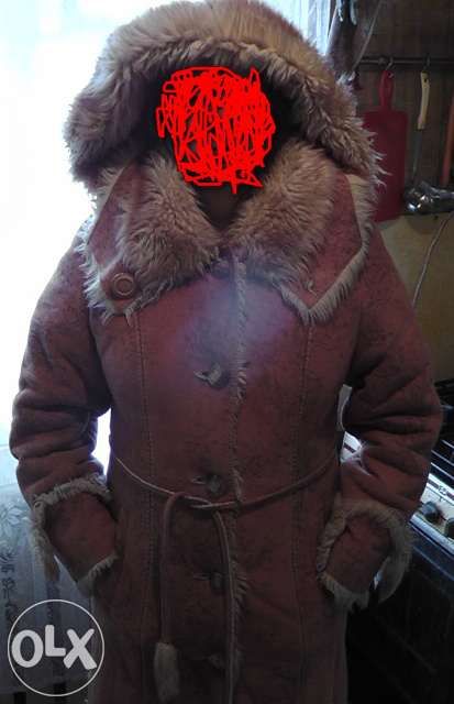 Дубленка женская б/у 48-50 размер