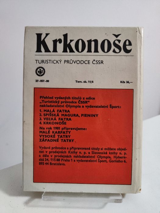 Krkonoše Turistický Průvodce ČSSR 4