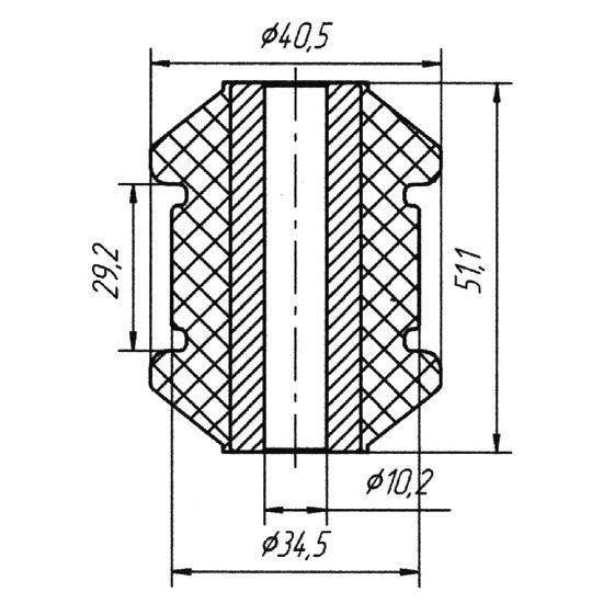 Сайлентблок FORD Escort