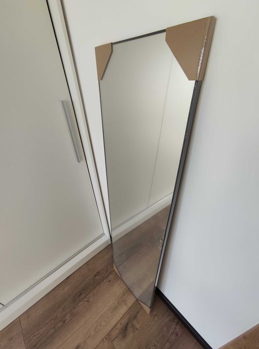Lustro stojące czarne 40x150 cm