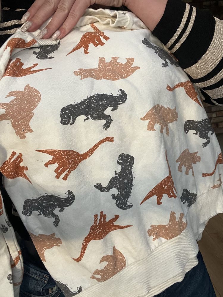 Bluza Sinsay r. 140 dinozaury