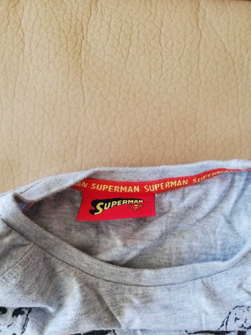 Conjunto calção + tshirt 9/10 anos superhomem