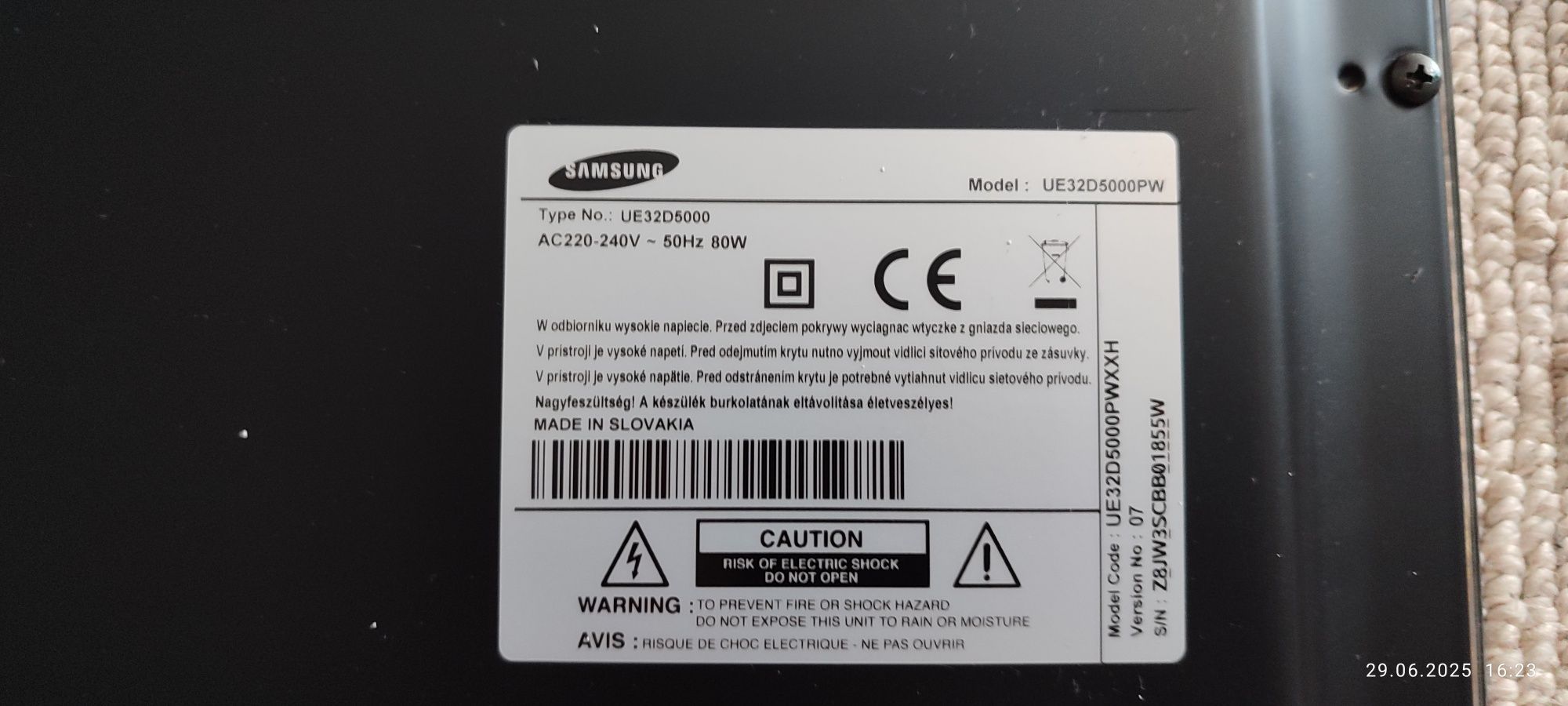 Telewizor Samsung 32D5000