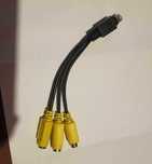 Adapter Video 9 pin na S-video