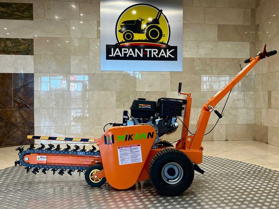 Koparka łańcuchowa do wykopów 60cm Mikann 15KM , El. Start. Japan Trak