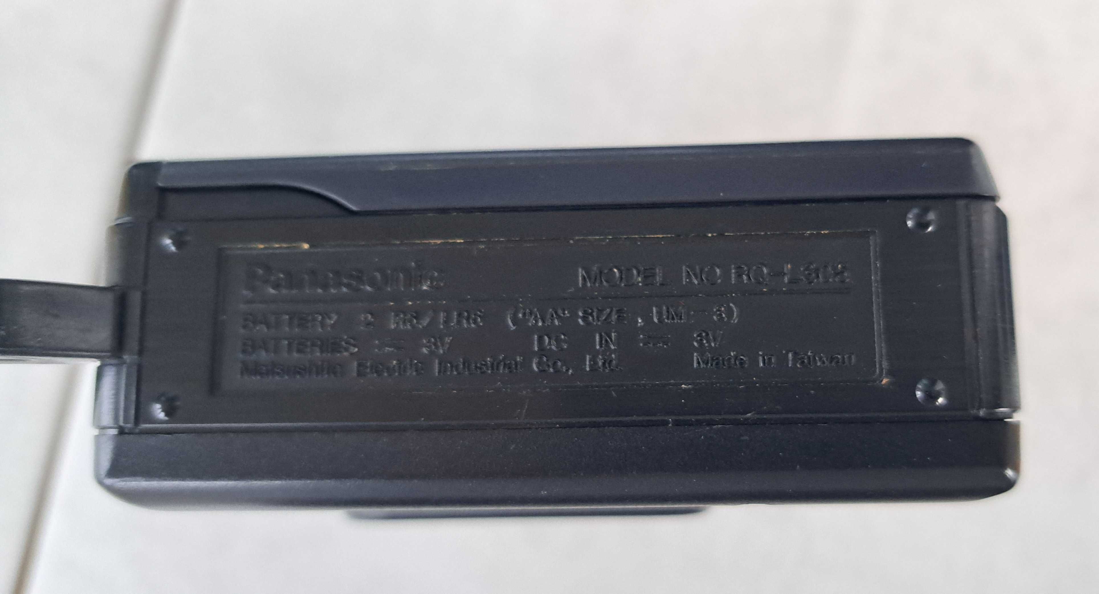 Panasonic rq l 305 касетний диктофон.