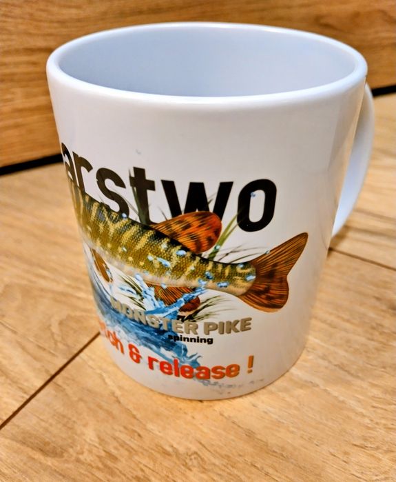 Nowy kubek wędkarstwo ryby