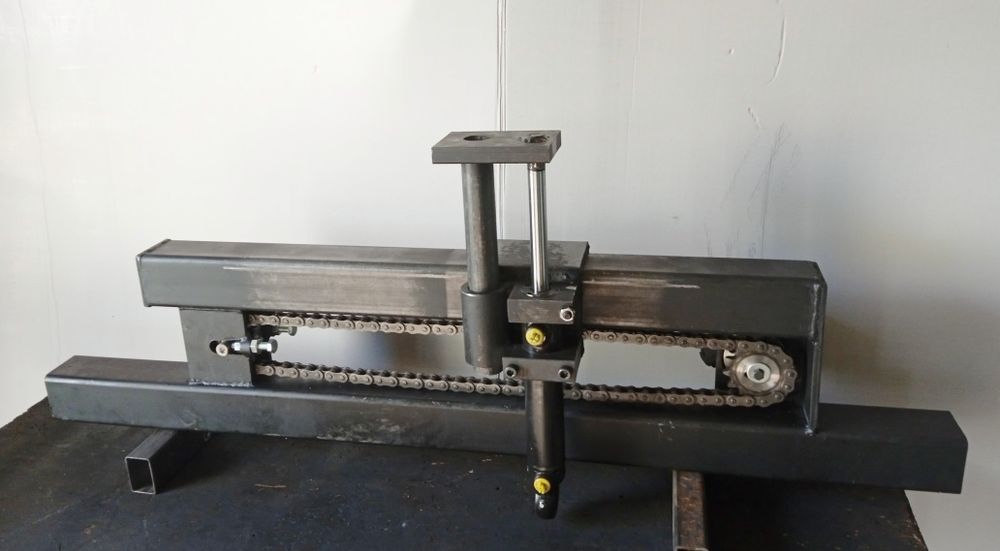 Trak taśmowy komplet obracaków do kłody /hydrauliczny