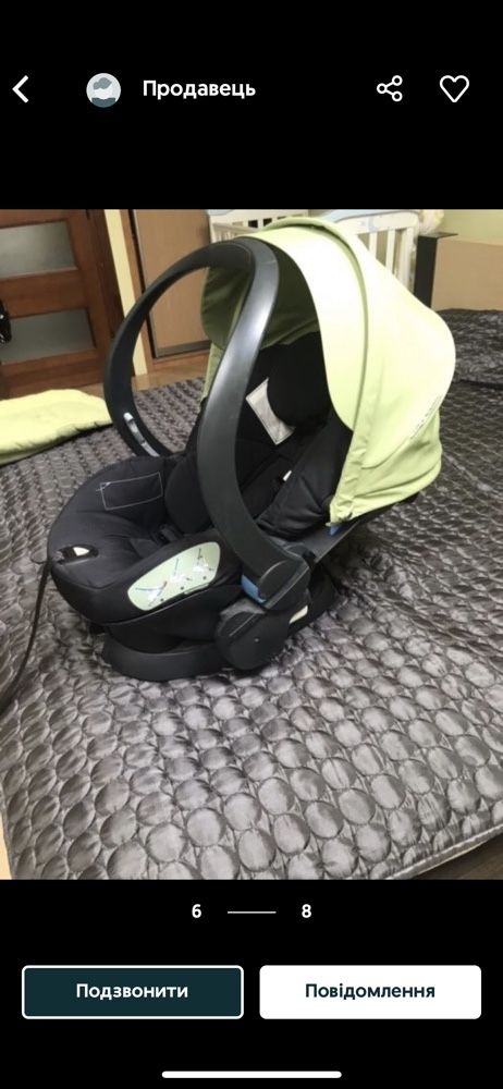 Каляска stokke+автокрісло stokke