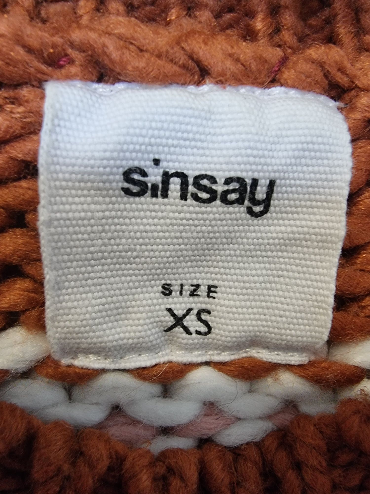 Sweter w paski XS