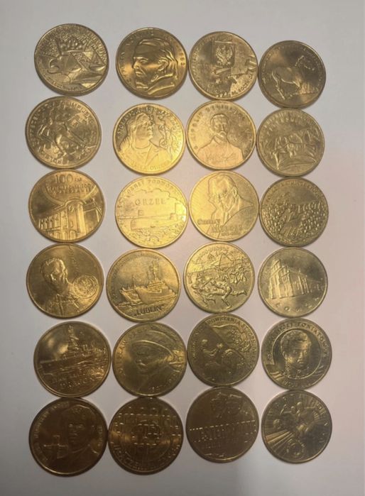 Zestaw monet z kolekcji