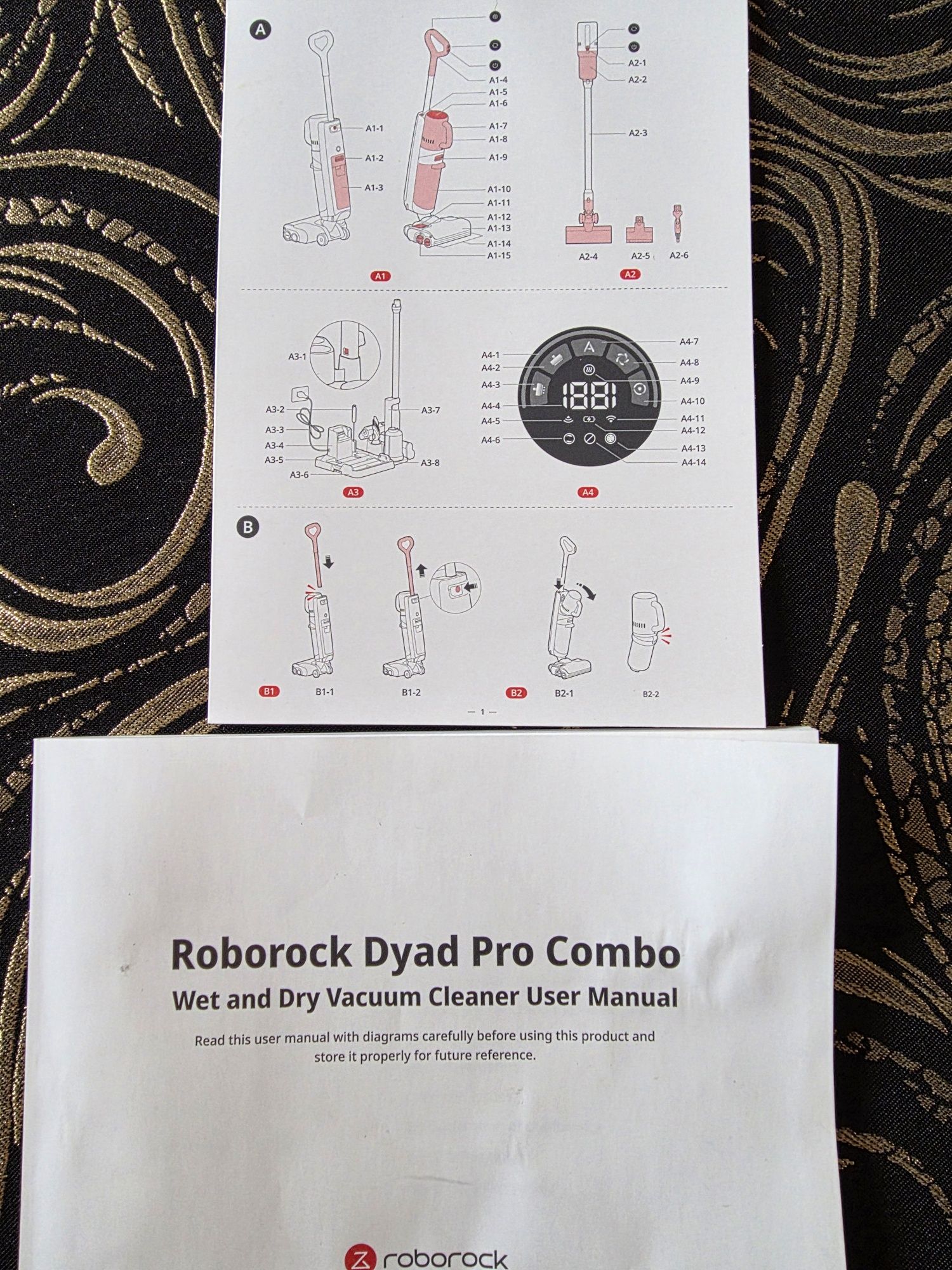Odkurzacz pionowy z mopem Roborock Dyad Pro Combo prawie nowy