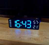 Годинник електронний часы LED