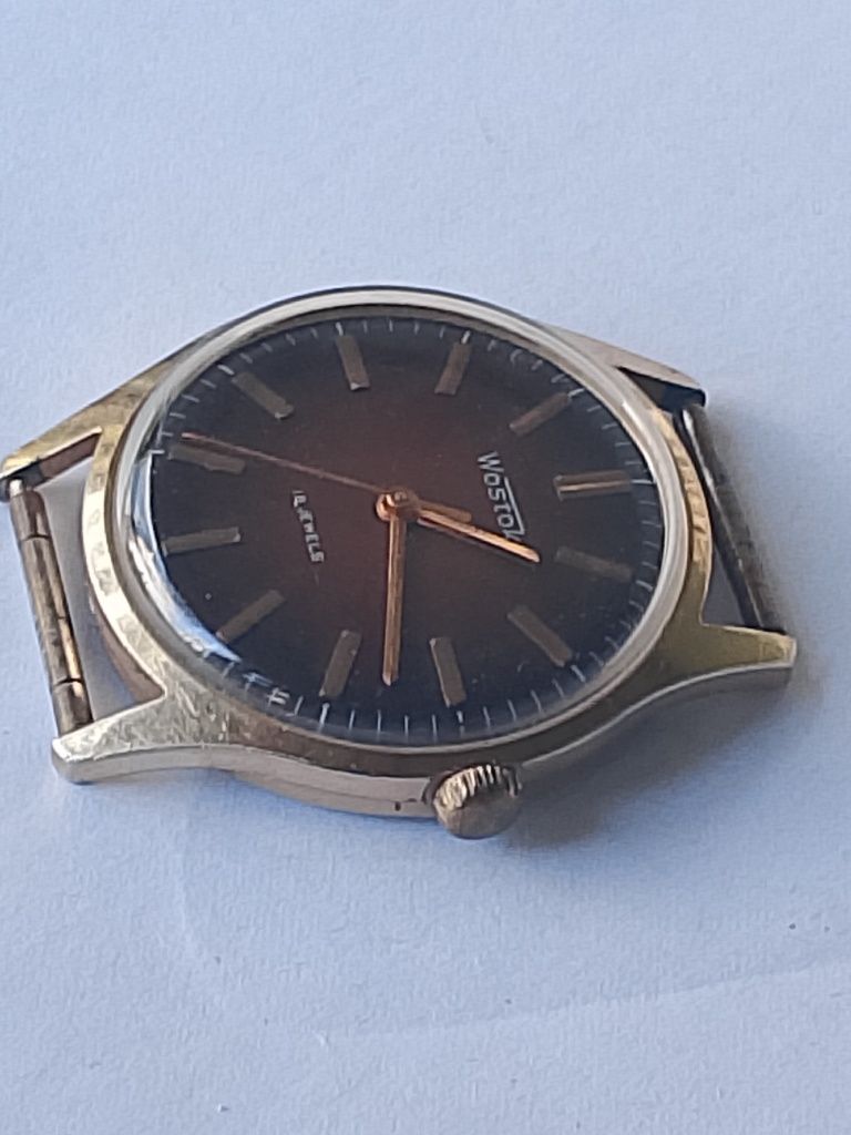 Zegarek męski Wostok 18 jewels zlocony