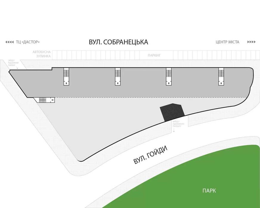 Продаж офісу 90 м² у ЖК Dream City, Ужгород | 2 поверх – DCK 438