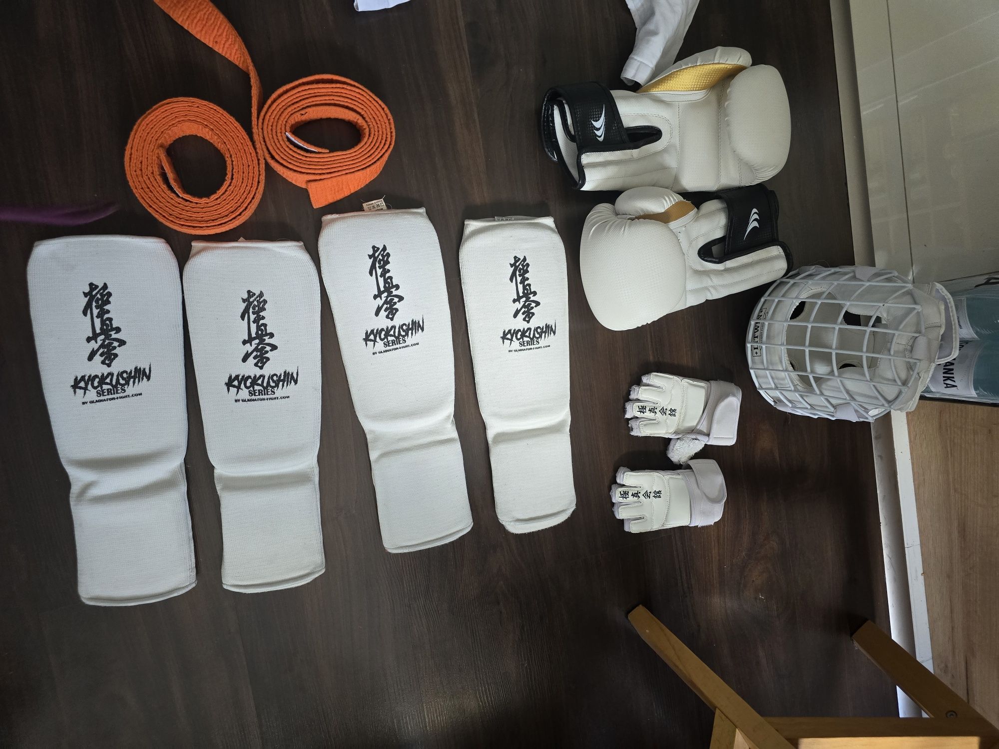 Kimono karate zestaw 134 i 128