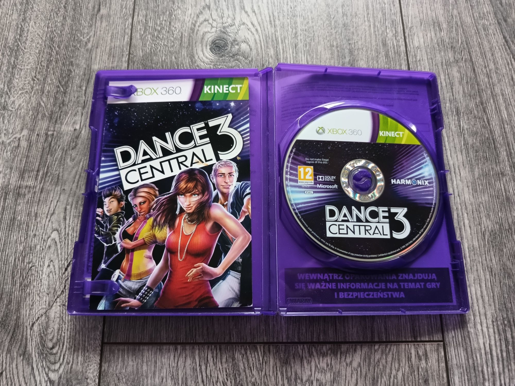 Gra Xbox 360 DANCE Central 3 - KINECT - PL