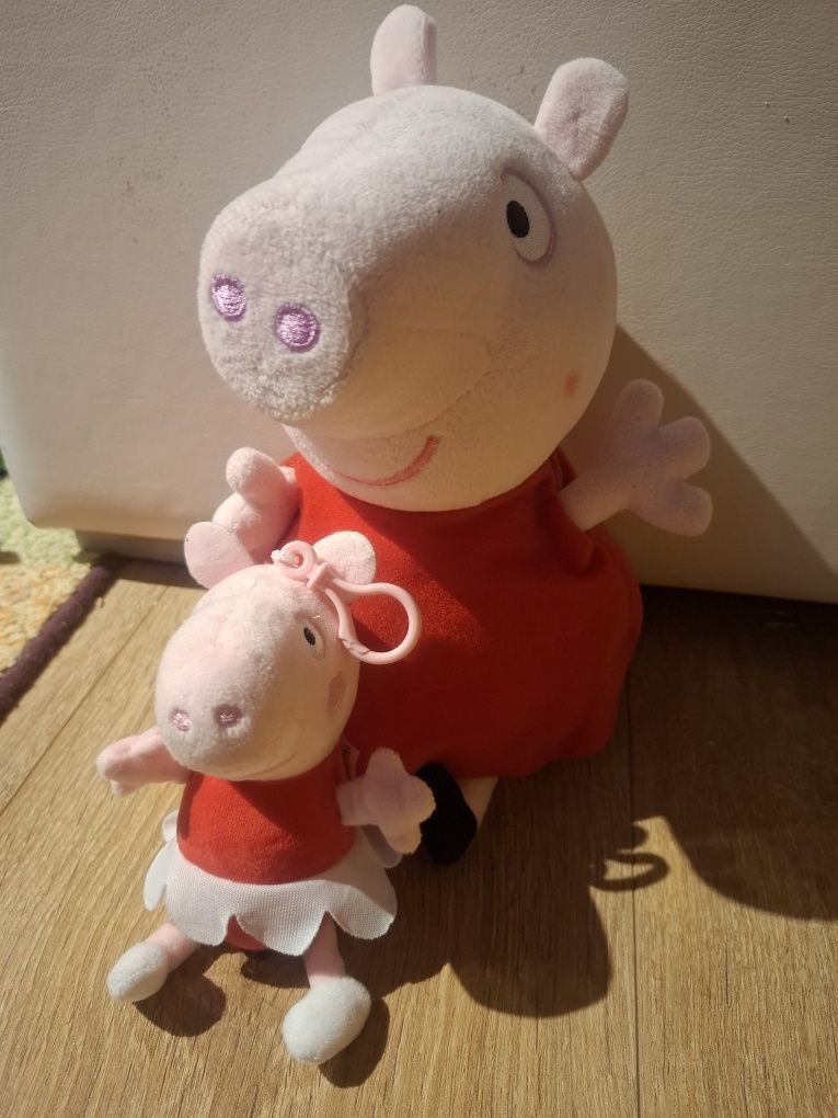 Świnka Peppa komplet pluszaki