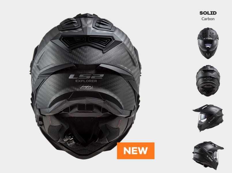 Мотошолом LS2 MX701 Carbon M мотошлем кросс ендуро квадро