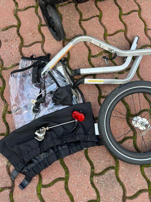 Dwuosobowa przyczepka rowerowa Thule Chariot Sport 2 + Jogging Kit 2