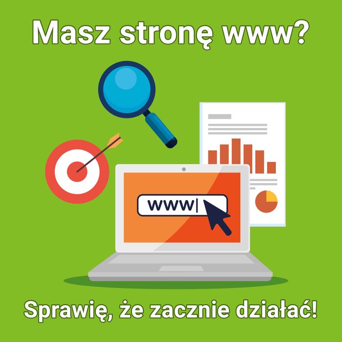 Twoja strona nie przynosi efektów? Poprawię to – Śląsk / cała Polska