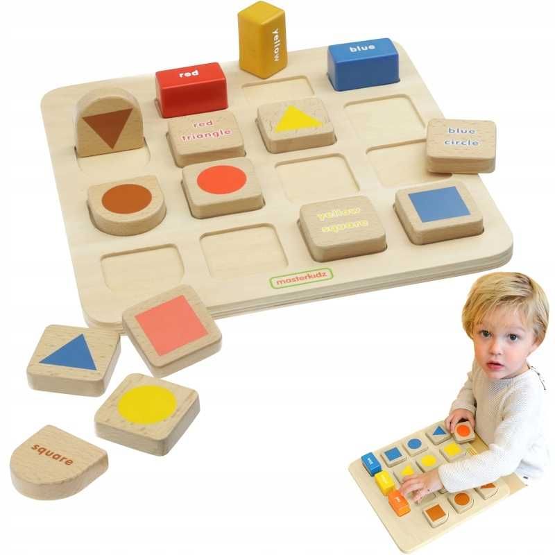 MASTERKIDZ Tablica Edukacyjna Sorter