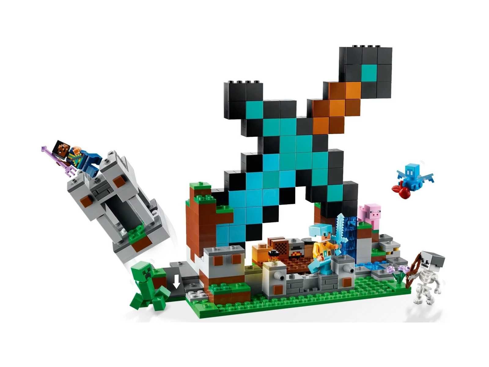 LEGO Minecraft  Bastion miecza DARMOWA DOSTAWA!!!