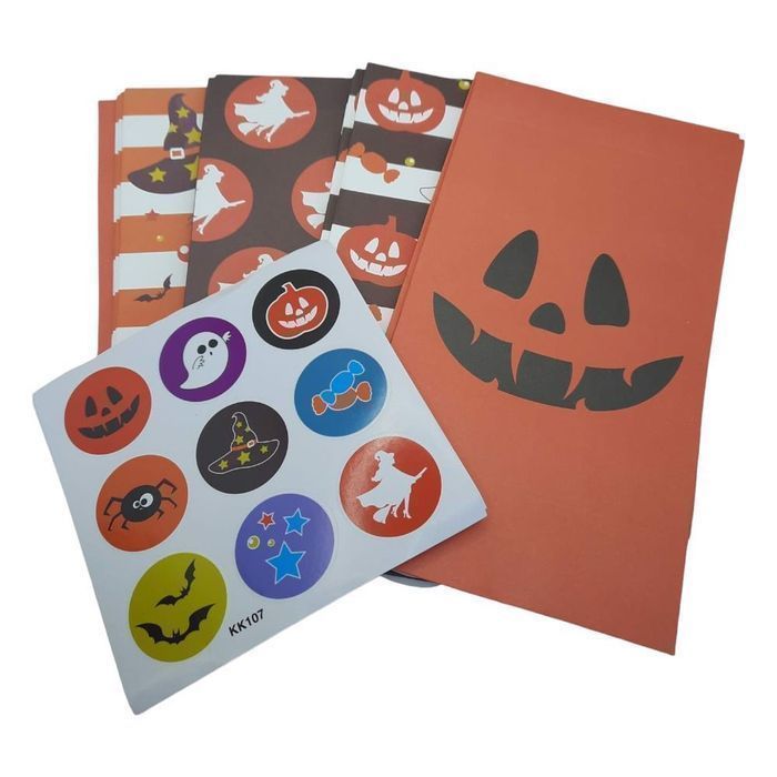 Torby na Słodycze Halloween Papierowe 20x12 12 szt
