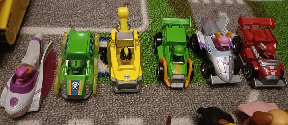 6 pojazdów Psi Patrol