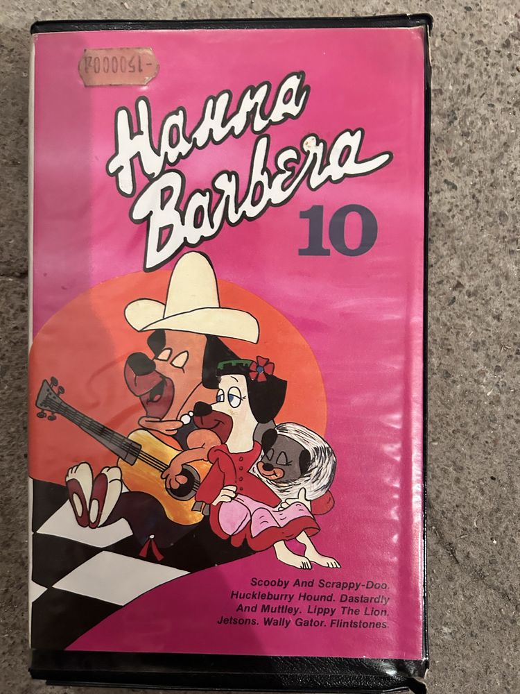 Hanna Barbera 10 kaseta VHS