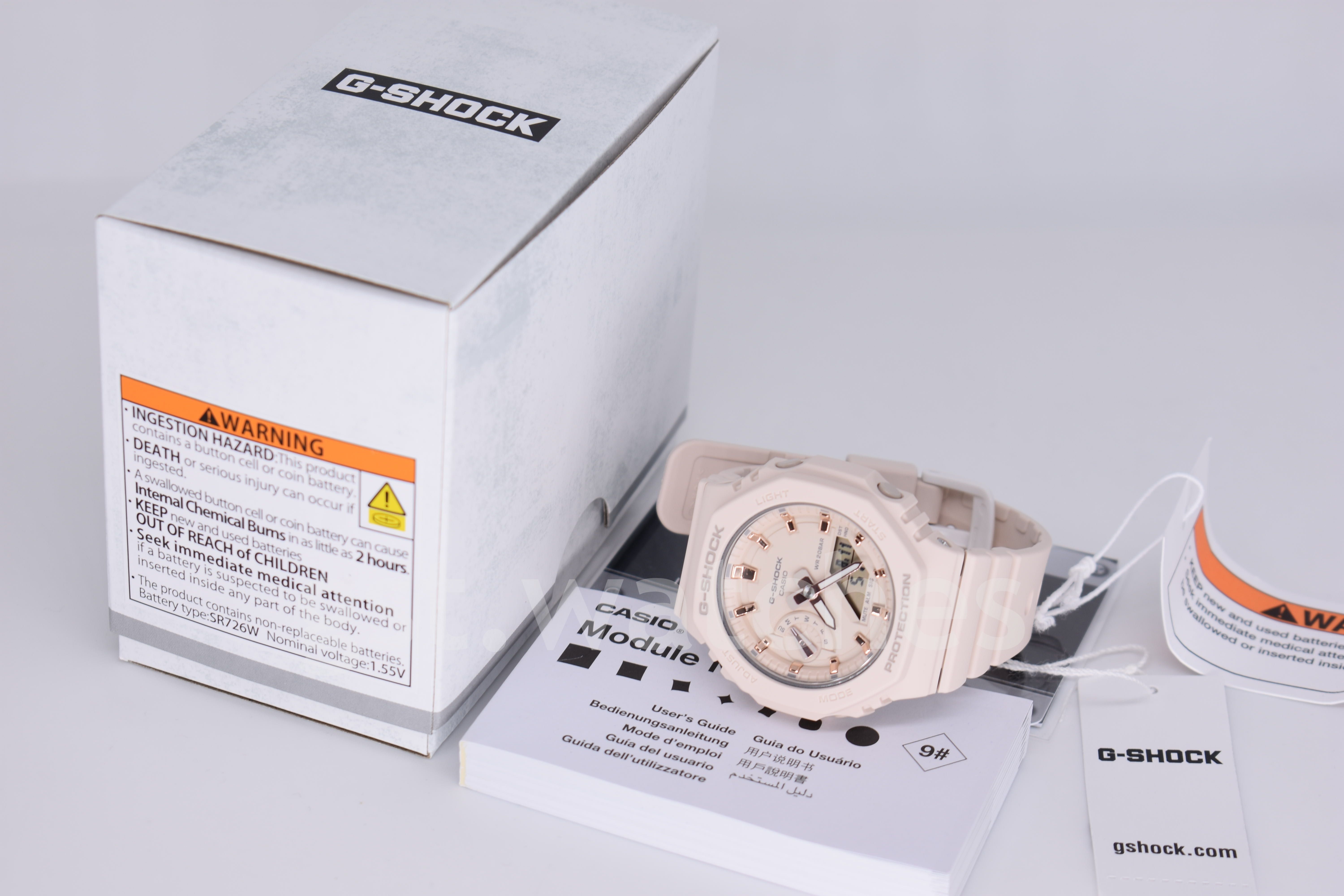 Casio G-Shock GMA-S2100-4A NEW ORIGINAL | Carbon-Core | Жіночі