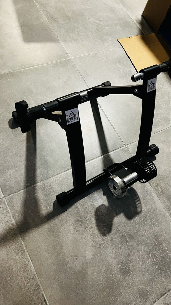 Suporte para fazer exercicio com bicicleta
